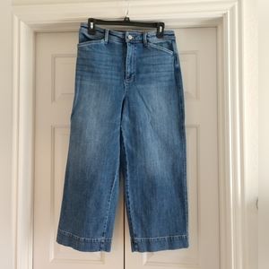 Talbots wide-legged cropped jeans